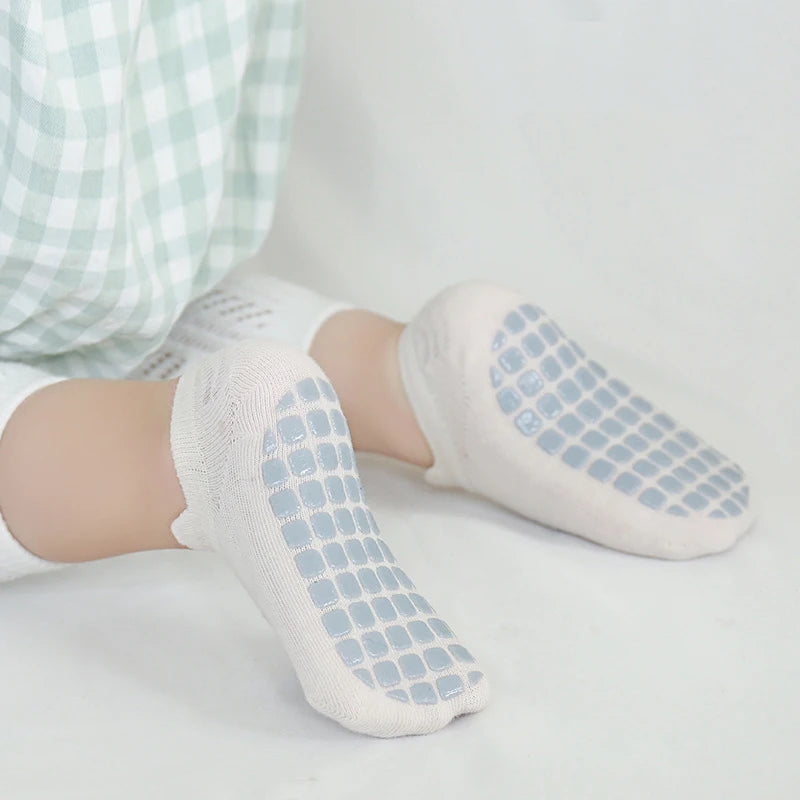 Baby Socks Children Floor Socks Combed Cotton Baby Non-Slip Toddler