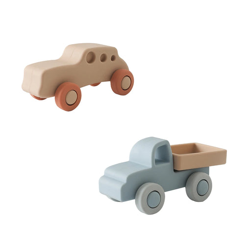 Baby Silicone Car Toys Montessori Baby Things Silicone Baby Teether