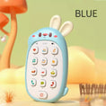 Load image into Gallery viewer, Children's rabbit toy mobile phone baby chewing puzzle non-toxic
