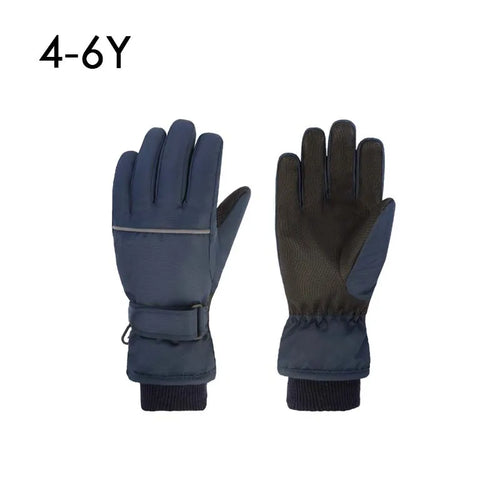 High Quality Kids Ski Gloves Winter Snowboard Snow Children Glove for