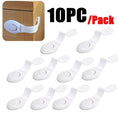 Load image into Gallery viewer, 10pcs Child Safety Cabinet Lock Baby Proof Security Protector Drawer
