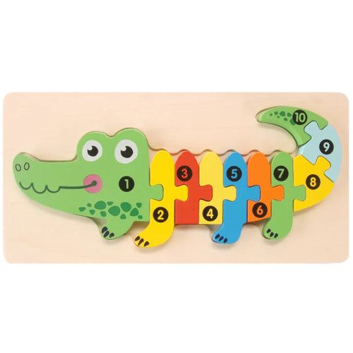 Montessori Wooden Toddler Puzzles for Kids Montessori Toys for