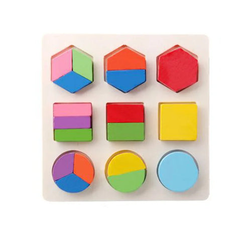 Baby Wooden Puzzles Montessori Toys 1 2 Years Toddler Toys Hand Grab