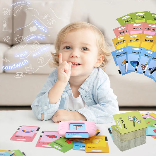 Talking FlashCards for Kids Electronic Early Education Machine