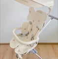 Load image into Gallery viewer, Embroidered Baby Stroller Seat Cushion Breathable Cotton Soft Cart
