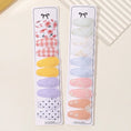 Load image into Gallery viewer, 10/20Pcs Cotton Print Hair Clip Hairpin for Girl Fabric Plaid Mini BB
