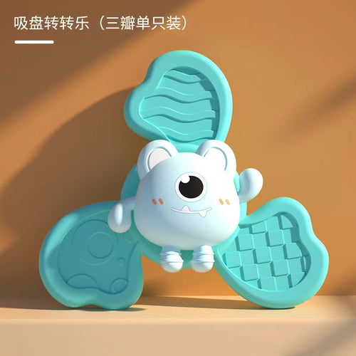 Baby Bath Toys Funny Bathing Sucker Spinner Suction Cup Cartoon