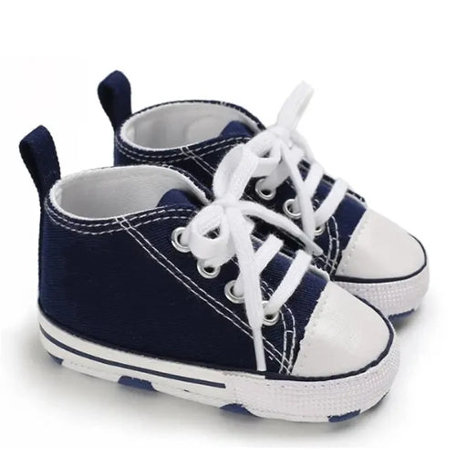 New Baby Shoes Boys Girls Classic Canvas Casual Sneakers Newborn First