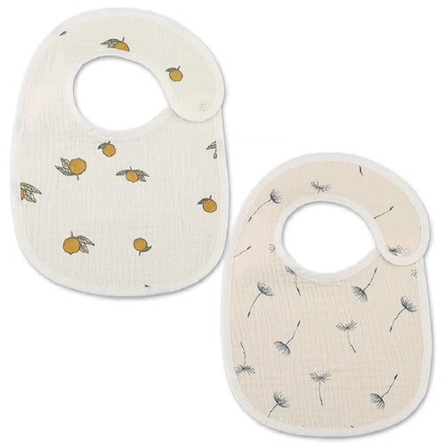 2pcs Cotton Gauze Baby Bibs U Shaped Newborn Infants Waterproof