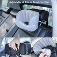 Load image into Gallery viewer, Child Car Safety Seat Head Fixing Belt Children Sleep Protector Head
