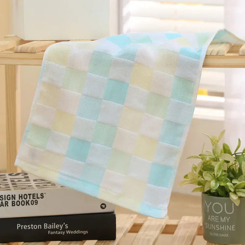 25*50cm Cotton Small Towel Double Gauze Children's Towel Square Cloth