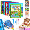 Load image into Gallery viewer, 1pcs Magical Book Water Drawing Montessori Toys Reusable Coloring Book
