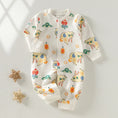 Load image into Gallery viewer, Rompers Pure Cotton Boneless Baby One-piece Full-print Long-sleeved
