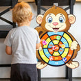 Load image into Gallery viewer, Montessori Throw Sport Slingshot Target Sticky Ball Dartboard Games
