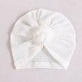 Load image into Gallery viewer, Solid Donut Turban Baby Girl Cap Winter Warm Infant Hat Elastic Child
