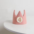 Load image into Gallery viewer, Baby Birthday Party Hat Set Crown Headband Magic Wand Toy Banner Cake
