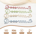 Load image into Gallery viewer, 4pcs Baby Silicone Pacifier Chain, Bottle Chain, Suitable for
