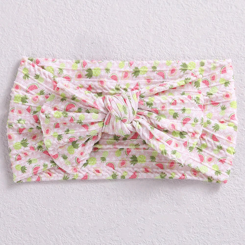 1pcs Bow Baby Head Band for Children Print Baby Headbands Newborn