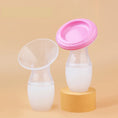 Load image into Gallery viewer, Portable silicone hand breast pump Breast milk reservoir Maternity
