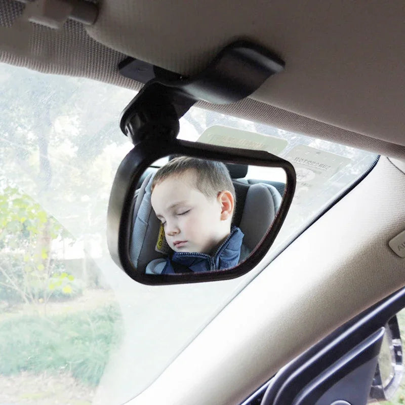 Baby Mirror 2 in 1 Mini Children Rear Convex Mirror Car Back Seat View