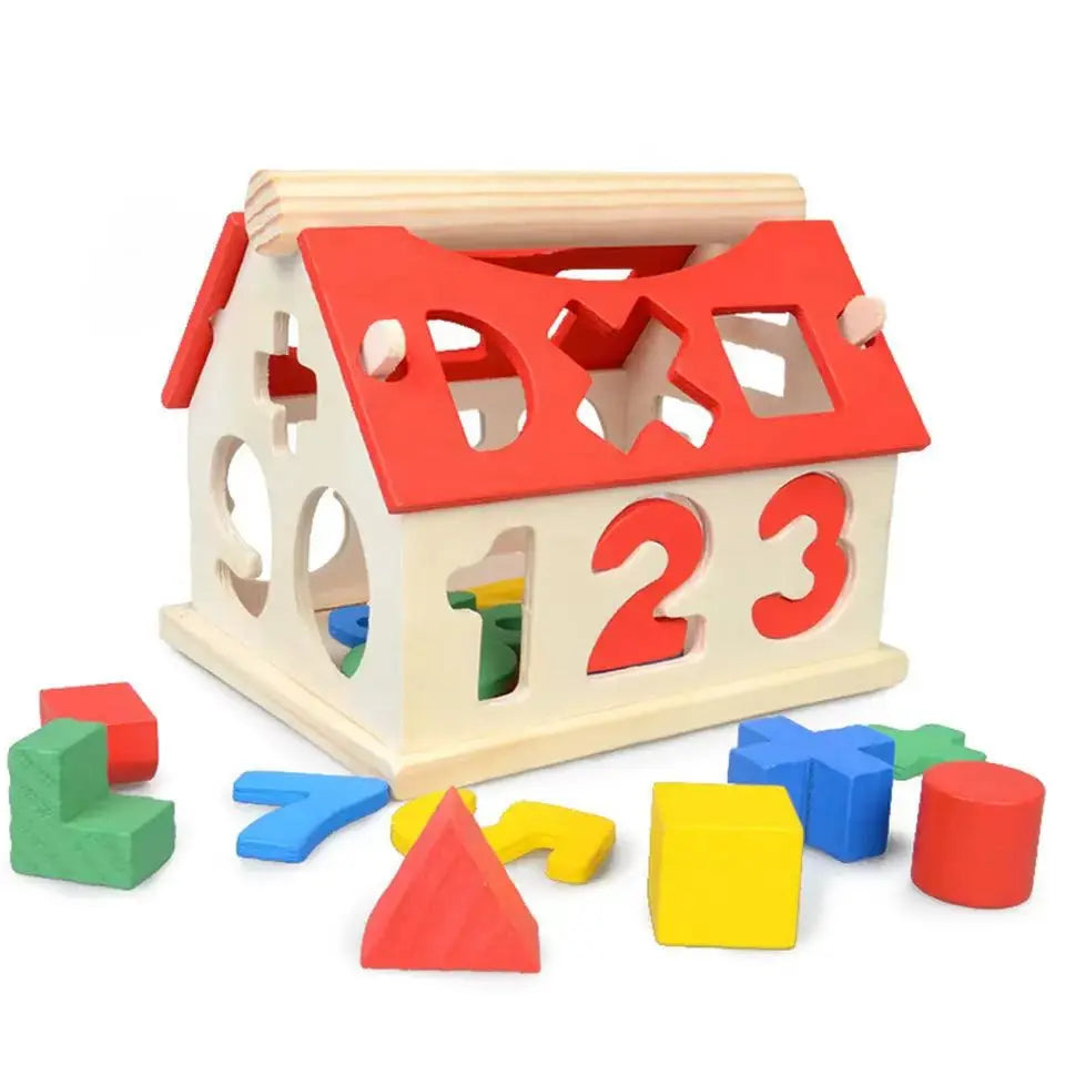 Kids Montessori Math Toys For Toddlers Educational Wooden Puzzle Toys