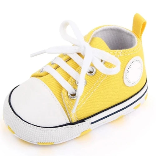 New Baby Shoes Boys Girls Classic Canvas Casual Sneakers Newborn First