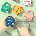 Load image into Gallery viewer, Baby Learning Lock with Key Car Games Montessori Educational Toy
