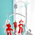 Load image into Gallery viewer, Baby Crib Mobile Bed Bell Rattle Holder 0-12 Months 360° Rotary
