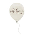 Load image into Gallery viewer, Baby Wooden Balloon Milestone Newborn Birth 1-12 Month Card Birthday
