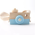 Load image into Gallery viewer, Wooden Fashion Camera Baby Toys Pendant Baby Block Montessori Toys for
