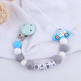 Load image into Gallery viewer, Custom Baby Personalized Name Pacifier Clips Dummy Nipples Holder
