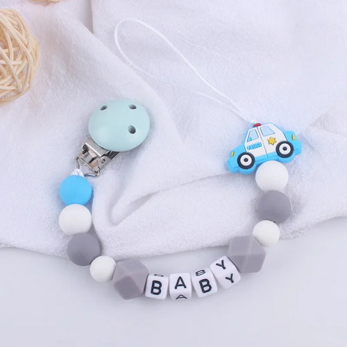 Custom Baby Personalized Name Pacifier Clips Dummy Nipples Holder