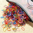 Load image into Gallery viewer, 500Pcs/Set Girls Colourful Elastic Disposable Soft Rubber Band Hair
