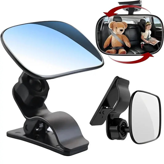 2 in 1 Car Mini Safety View Back Seat Mirror Baby Car Mirror Children