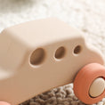 Load image into Gallery viewer, Baby Silicone Car Toys Montessori Baby Things Silicone Baby Teether
