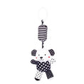 Load image into Gallery viewer, Stroller Bed Hanging Bell Plush Doll Baby Infant Rattles Newborn Black
