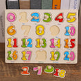 Load image into Gallery viewer, 1PCS Baby Toys Montessori Wooden Puzzle Hand Grab Board Educational
