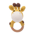 Load image into Gallery viewer, 1pc Baby Animal Crochet Rattle 0 12 Months Baby Toys Mother Kids
