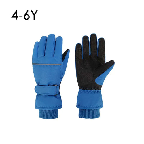 High Quality Kids Ski Gloves Winter Snowboard Snow Children Glove for