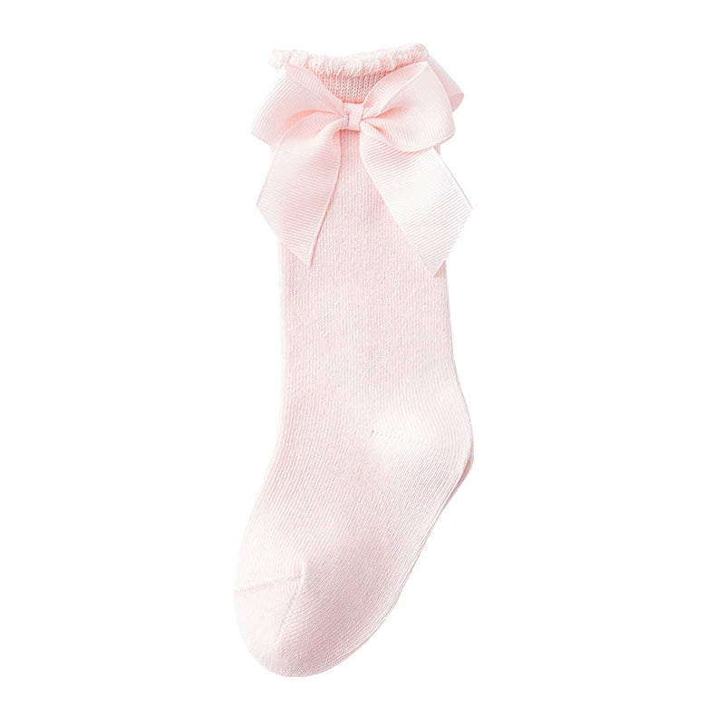 Baby Accessories New Girls' Socks Spring Summer Bow Princess Mother