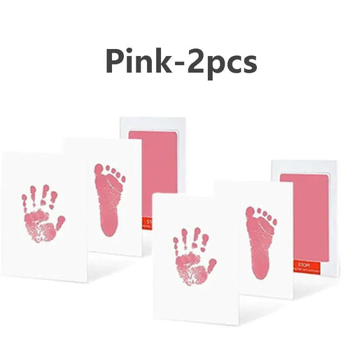 Baby Care Non-Toxic Baby Handprint Footprint Imprint Kit Baby