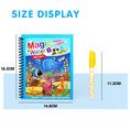 Load image into Gallery viewer, 1pcs Magical Book Water Drawing Montessori Toys Reusable Coloring Book
