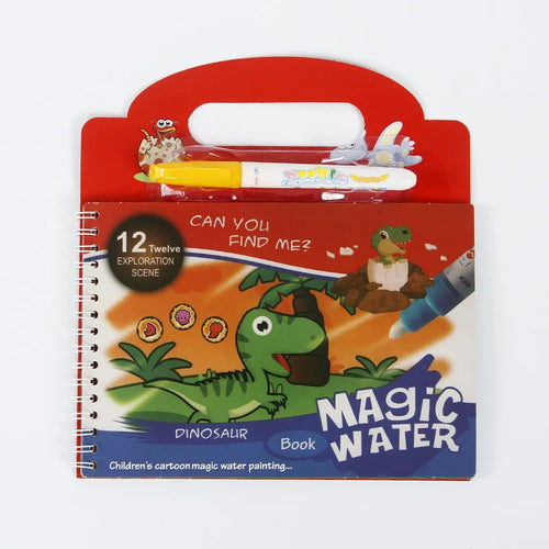 Magical Water Painting Book Toddler Early Education Toys Reusable