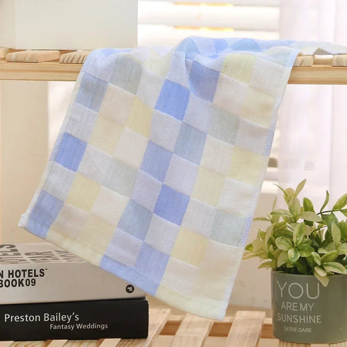 25*50cm Cotton Small Towel Double Gauze Children's Towel Square Cloth