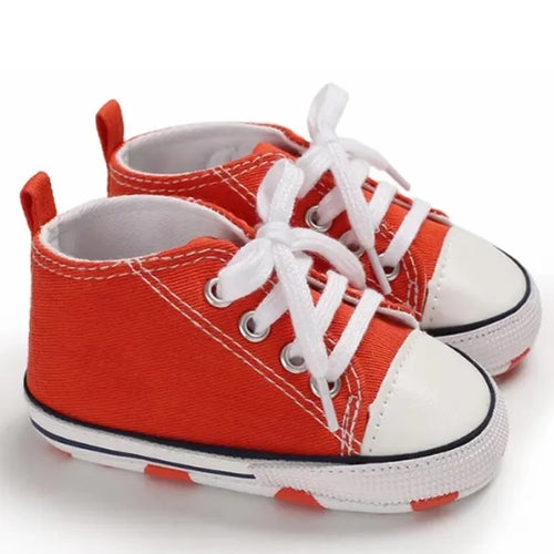 New Baby Shoes Boys Girls Classic Canvas Casual Sneakers Newborn First