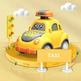 Load image into Gallery viewer, Children Cartoon Mini Car Toy Press Go Inertial Cute Fire Truck
