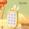 Load image into Gallery viewer, Children's rabbit toy mobile phone baby chewing puzzle non-toxic
