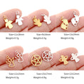 Load image into Gallery viewer, 5pcs/Lot Stainless Steel Pendant Cute Baby Foot /Virgin Mary/Maternal
