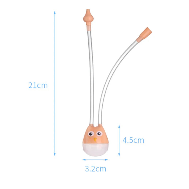 Nasal Aspirator Infant Nasal Suction Snot Cleaner Baby Mouth Suction