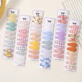 Load image into Gallery viewer, 10/20Pcs Cotton Print Hair Clip Hairpin for Girl Fabric Plaid Mini BB
